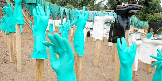 Guantes Ebola